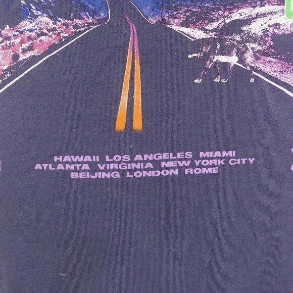 UNDER ARMOUR PROJECT ROCK WORLDWIDE DISRUPTION IRON PARADISE TSHIRT SIZE M - Picture 3 of 9